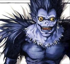 shinigami ryuk.un inger mortii.il asa mult light!