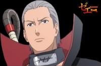 un ninja care inca nu se intelege bine din ce sat provine, fiindca nu se vede bine bandana sa ninja