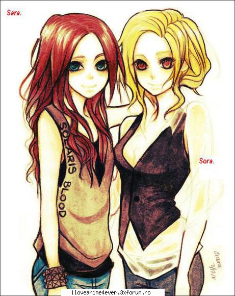 High School ( AKATSUKI & NARUTO FIC ) - Mai nou , astea sunt Sora & Sara ( le-am chimbat - Dropped.
