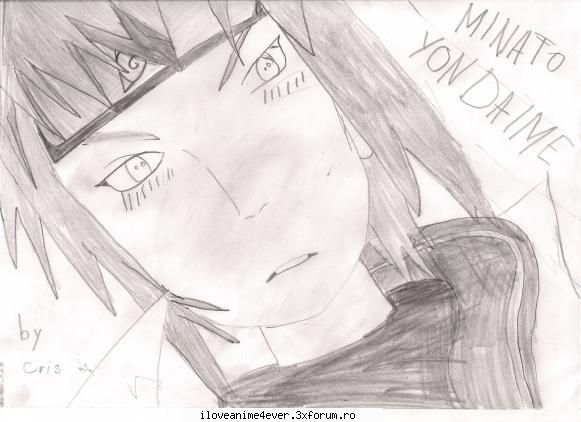 My draws - Minato Yondaime kum vretzi voi sa-i ziketi - Fan Art