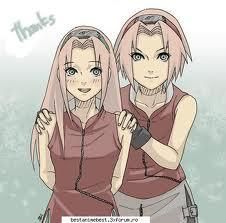 O noua viata incepe azi ( SasuSaku) - Poza cu Nayumi si Sakura - Completed.