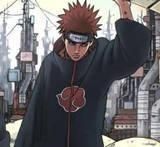 in copilarie a fost antrenat de jiiraya impreuna cu yahiko si konan(pe atunci i se spunea ce yahiko