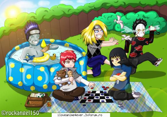 Trapped (Akatsuki fanfiction) - Episodul 3 : Sarutati-va ! E un ordin. In fata - Dropped.