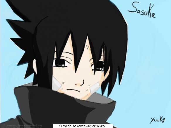 desenele mele de pe desenatori.ro >.< - 14.Sasuke cand era mic - Fan Art